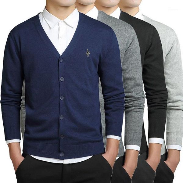 4 color cotton sweater men long sleeve cardigan v-neck sweaters loose digital peacock button fit knitting casual style clothing1, White;black
4 color cotton sweater men long sleeve cardigan v-neck sweaters loose digital peacock button fit knitting casual style clothing1, White;black