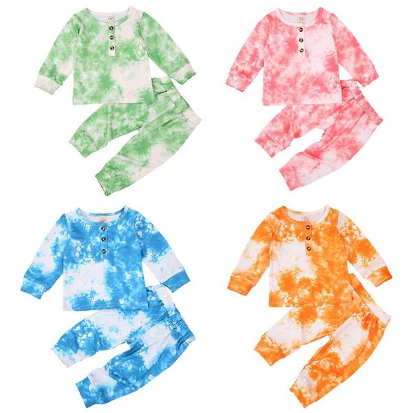 clothing sets infant baby girls boys tie dye autumn clothes long sleeve t-shirts pullover +pants homewear for toddlers 0-18m, White
clothing sets infant baby girls boys tie dye autumn clothes long sleeve t-shirts pullover +pants homewear for toddlers 0-18m, White