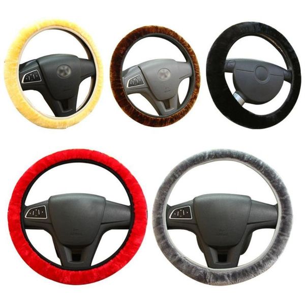 soft plush car diy steering wheel cover braid on steering-wheel winter warm covers car styling interior accessories
soft plush car diy steering wheel cover braid on steering-wheel winter warm covers car styling interior accessories