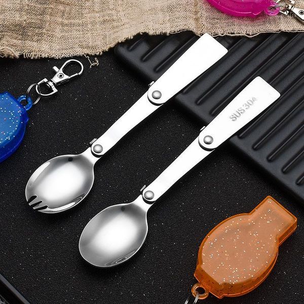 stainless pocket spoon folding spork portable outdoor camping cutlery travel tableware picnic hiking fork spoon1
stainless pocket spoon folding spork portable outdoor camping cutlery travel tableware picnic hiking fork spoon1
