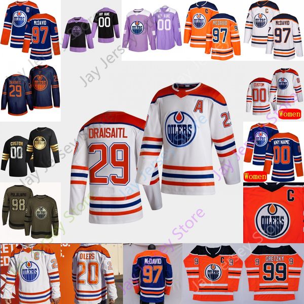 edmonton oilers ice hockey jersey connor mcdavid draisaitl nugent-hopkins gretzky nurse bear yamamoto archibald barrie bouchard chiasson, Black;red
edmonton oilers ice hockey jersey connor mcdavid draisaitl nugent-hopkins gretzky nurse bear yamamoto archibald barrie bouchard chiasson, Black;red