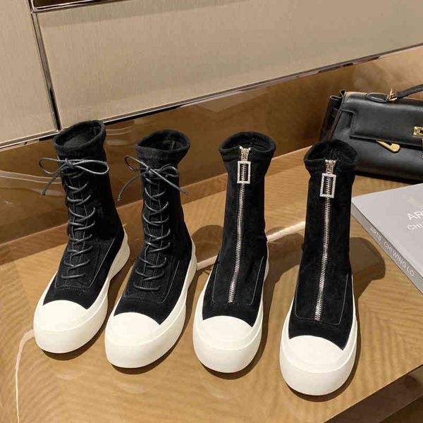 fashion martin boots 2022 new short versatile thick soled thin shoes net red elastic women's spring and autumn single, Black
fashion martin boots 2022 new short versatile thick soled thin shoes net red elastic women's spring and autumn single, Black