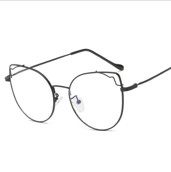 simple style computer square metal cat eye fashion clear lens glasses frame for women men eyewear frame accessories, Black
simple style computer square metal cat eye fashion clear lens glasses frame for women men eyewear frame accessories, Black