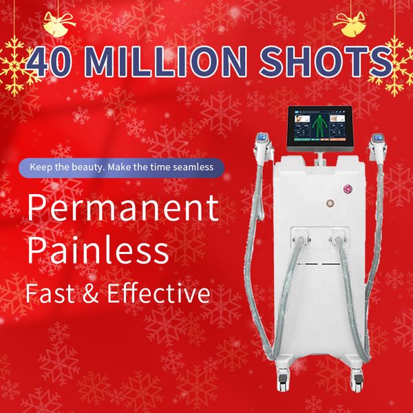 strong energy double handle professional diode laser hair removal machine with three wavelength 1064nm/808nm/755nm for salon and clinic use, Black
strong energy double handle professional diode laser hair removal machine with three wavelength 1064nm/808nm/755nm for salon and clinic use, Black