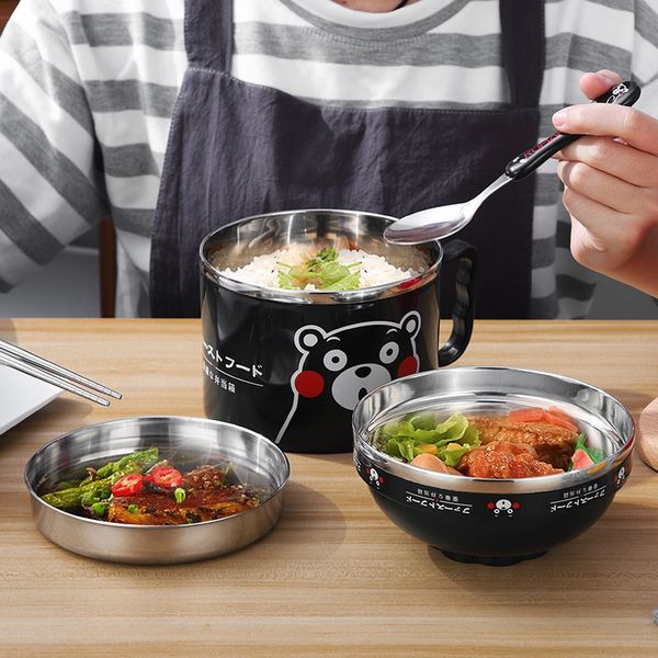 1000ml stainless steel lunch portable kid round bento food container box with handle instant noodles bowl c0125
1000ml stainless steel lunch portable kid round bento food container box with handle instant noodles bowl c0125