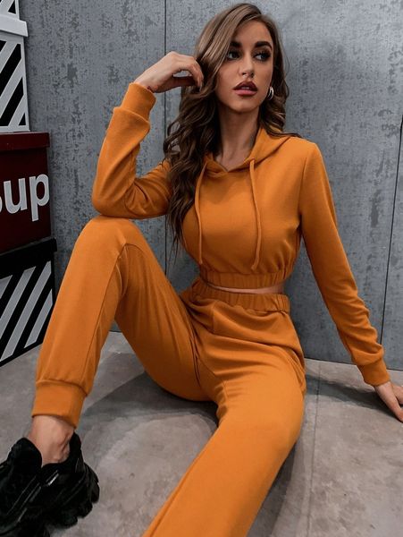 solid drawstring hoodie & sweatpants t2hk#, White
solid drawstring hoodie & sweatpants t2hk#, White