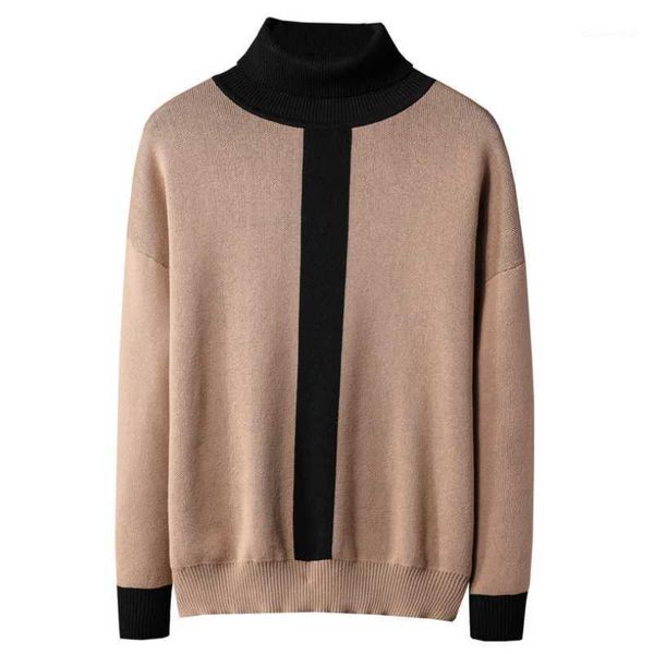 men's sweaters autumn and winter men's high-neck pure cotton pullover sweater youth drop shoulder casual loose large size sweater1, White;black
men's sweaters autumn and winter men's high-neck pure cotton pullover sweater youth drop shoulder casual loose large size sweater1, White;black