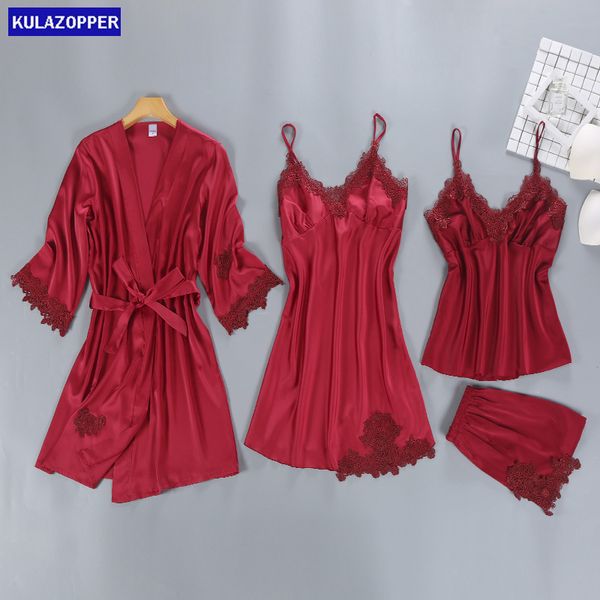 вышитые женщины sexy атласная пижама set lace silk пижама set дамы pijamas пижамы лета женщин одежда homewear zx167, Black;red
вышитые женщины sexy атласная пижама set lace silk пижама set дамы pijamas пижамы лета женщин одежда homewear zx167, Black;red