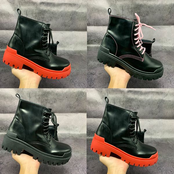 new paris strike lace up martin women boots shoes fashion triple black red pink womens boot eur 35-40
new paris strike lace up martin women boots shoes fashion triple black red pink womens boot eur 35-40