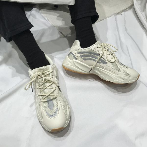 2121 spring fashion men casual shoes mesh leather platform shoes men reflective sneakers ladies white trainers chaussure femme, Black
2121 spring fashion men casual shoes mesh leather platform shoes men reflective sneakers ladies white trainers chaussure femme, Black