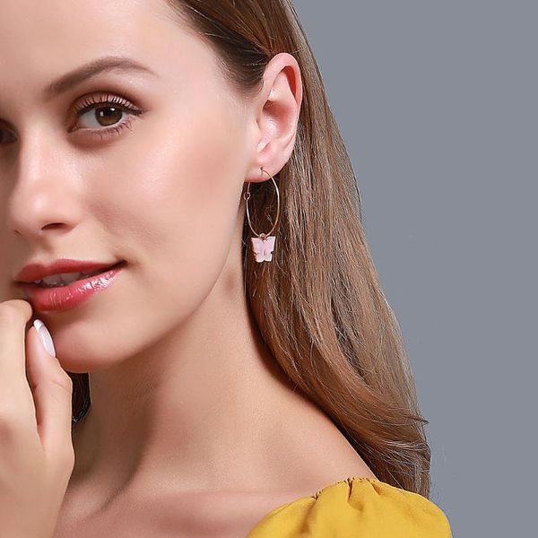 hoop & huggie 2pcs fashion dangle earrings for women insect acrylic fresh and simple butterfly cute earring jewelry girl, Golden;silver
hoop & huggie 2pcs fashion dangle earrings for women insect acrylic fresh and simple butterfly cute earring jewelry girl, Golden;silver