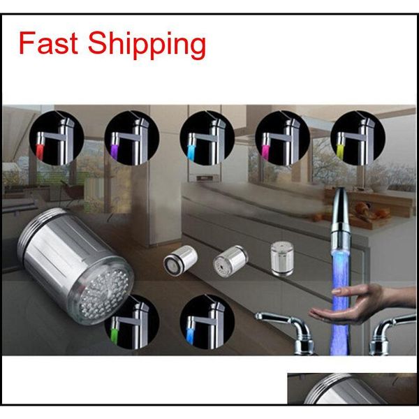 new fashion led water faucet stream light 7 colors changing glow shower spout sink tap head kitchen temperat jlljsc sport777
new fashion led water faucet stream light 7 colors changing glow shower spout sink tap head kitchen temperat jlljsc sport777