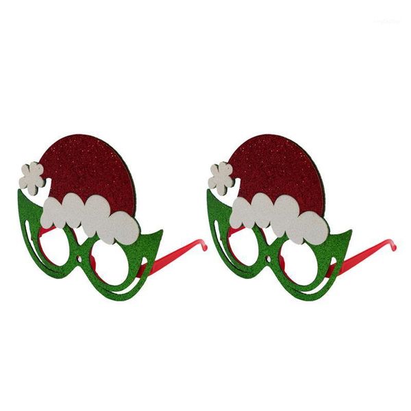 party masks 2pcs christmas glasses sequined hat plastic decorative props for children child kids adults1
party masks 2pcs christmas glasses sequined hat plastic decorative props for children child kids adults1