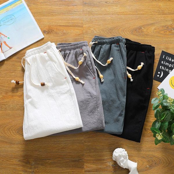 men's shorts summer linen blend thin casual large size simple knee length asian m-5xl, White;black
men's shorts summer linen blend thin casual large size simple knee length asian m-5xl, White;black