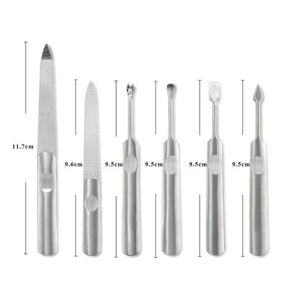 1 pcs stainless steel silver buffer double sided metal sanding nail file cuticle scissors for manicu qylodj
1 pcs stainless steel silver buffer double sided metal sanding nail file cuticle scissors for manicu qylodj