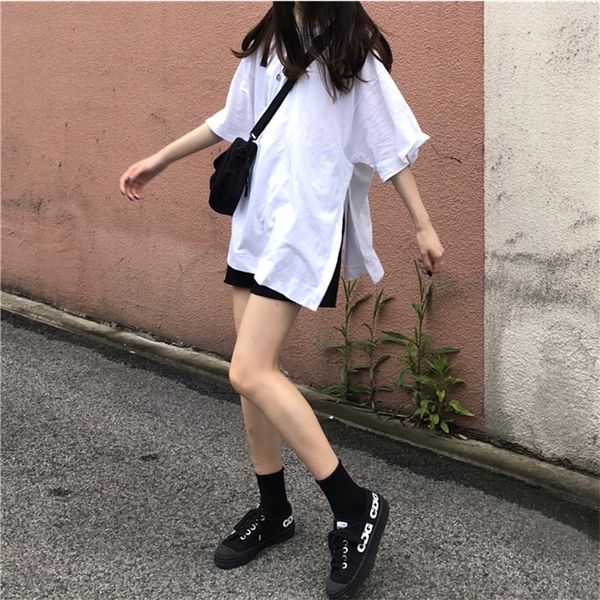 rtdh3 round oversized short sleeve summer for women 2020 t-shirt korean women's solid neck half sleeve loose coat t-shirt color for w, White
rtdh3 round oversized short sleeve summer for women 2020 t-shirt korean women's solid neck half sleeve loose coat t-shirt color for w, White