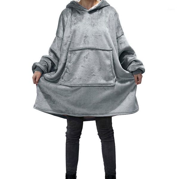 oversized winter sweatshirts fleece tv blanket with sleeves woman solid warm giant robe loose long big pocket hooded hoodies1, Black
oversized winter sweatshirts fleece tv blanket with sleeves woman solid warm giant robe loose long big pocket hooded hoodies1, Black