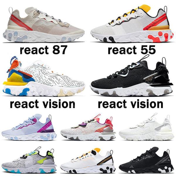 new arrival react vision element 55 87 sail running shoes triple black gravity purple tour yellow moss women mens trainers sports sneakers, White;red
new arrival react vision element 55 87 sail running shoes triple black gravity purple tour yellow moss women mens trainers sports sneakers, White;red