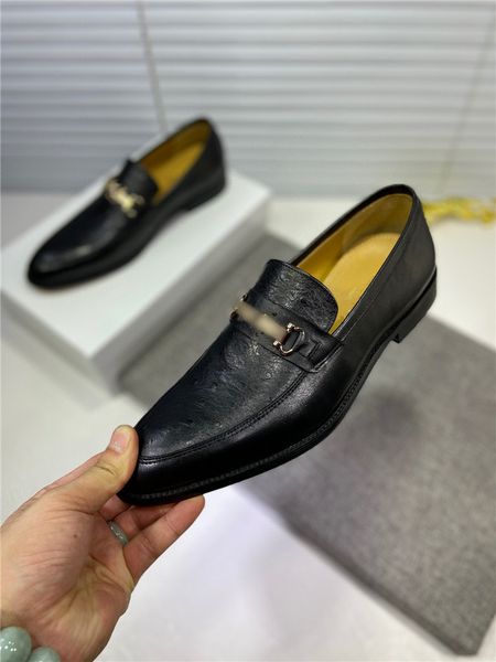 new leather formal fashion designer men slip on pointed toe comfortable office dress driving loafers shoes, Black
new leather formal fashion designer men slip on pointed toe comfortable office dress driving loafers shoes, Black