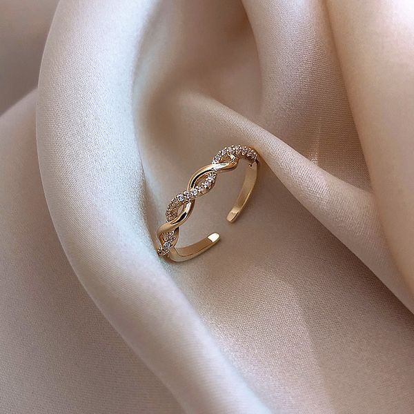 fashion woven twisted open net red ring female fashion adjustable joint index finger ring simple and stylish personality ring fashion design, Silver
fashion woven twisted open net red ring female fashion adjustable joint index finger ring simple and stylish personality ring fashion design, Silver