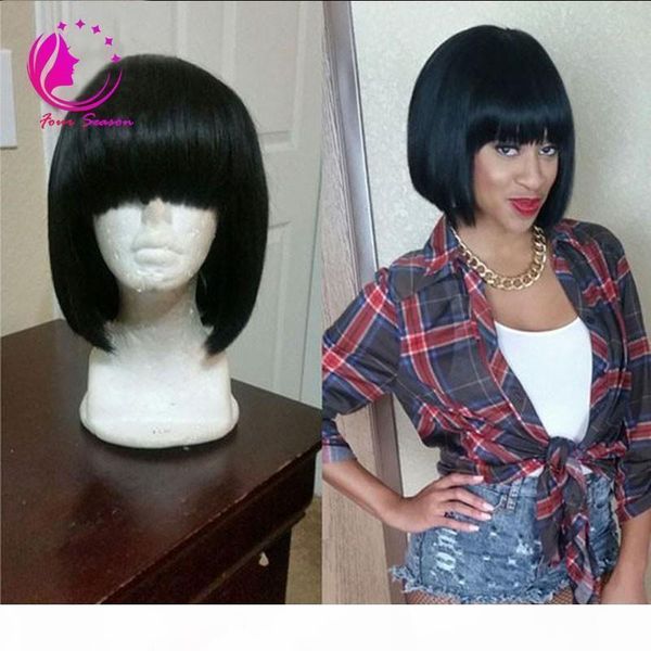 straight human hair wigs wholesale natural color bob straight lace front wigs bleached knots full lace wig with full bangs, Black;brown
straight human hair wigs wholesale natural color bob straight lace front wigs bleached knots full lace wig with full bangs, Black;brown