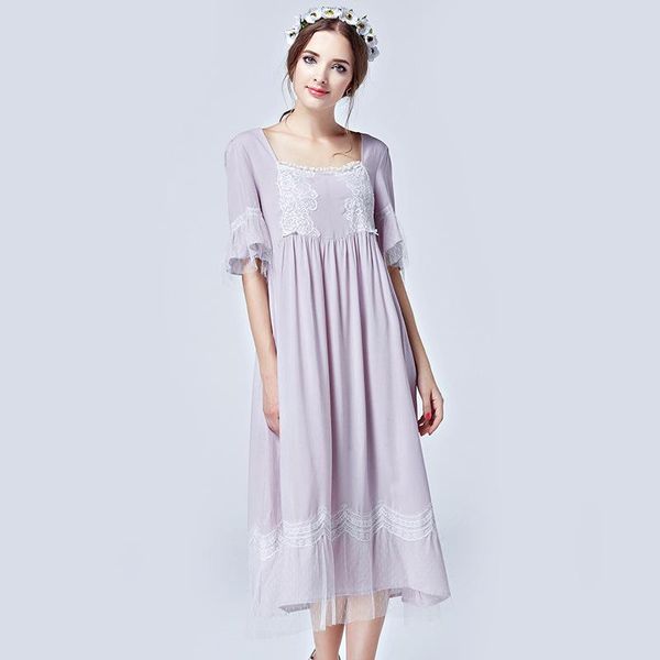 summer long sleepwear women half sleeve square collar nightgowns 2020new vintage home dress for lady plus size night gown female, Black;red
summer long sleepwear women half sleeve square collar nightgowns 2020new vintage home dress for lady plus size night gown female, Black;red