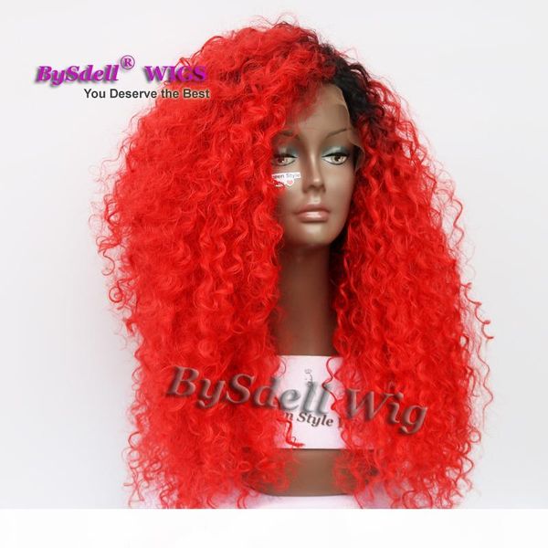 synthetic scarlet color wig mermaid bright red color afro fluffy kinky curly hair lace front wig new trendy hair color for 2017, Black
synthetic scarlet color wig mermaid bright red color afro fluffy kinky curly hair lace front wig new trendy hair color for 2017, Black