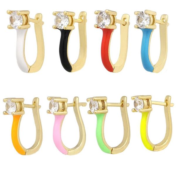 hoop & huggie 1 piece clip earrings enamel neon green yellow bright fluorescent jewelry geometric clear cz gold color earring, Golden;silver
hoop & huggie 1 piece clip earrings enamel neon green yellow bright fluorescent jewelry geometric clear cz gold color earring, Golden;silver