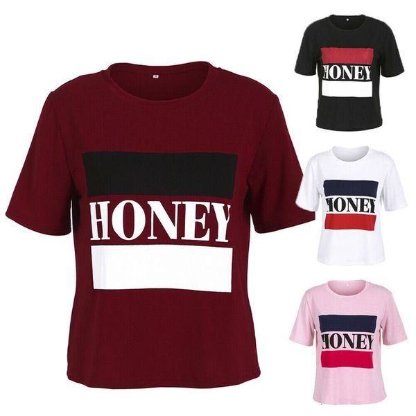 2019 new letter print female t shirt harajuku t-shirts women summer short sleeve casual clothing punk tee plus size blusa
2019 new letter print female t shirt harajuku t-shirts women summer short sleeve casual clothing punk tee plus size blusa