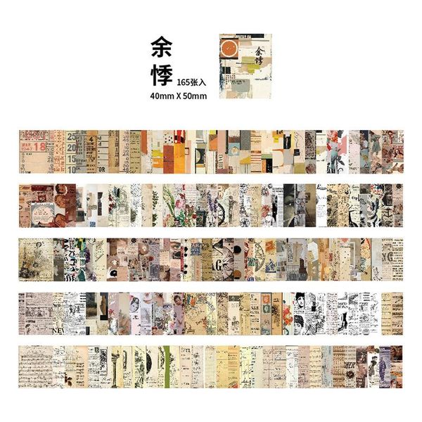 165 pcs lot retro material paper collect writable paper commemorate scrapbooking diary album stationery decoration 165 pcs lot wmtcjq
165 pcs lot retro material paper collect writable paper commemorate scrapbooking diary album stationery decoration 165 pcs lot wmtcjq
