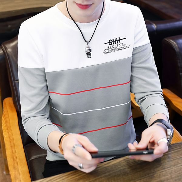 long sleeve t-shirt for adolescents in autumn men's clothes 23 colors m-3xl kg-226, White;black
long sleeve t-shirt for adolescents in autumn men's clothes 23 colors m-3xl kg-226, White;black