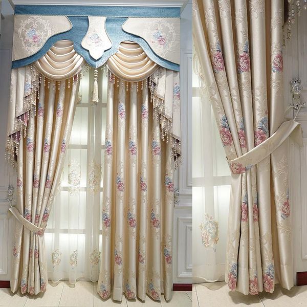 luxury curtains for living dining room bedroom highprecision jacquard europeanstyle curtain tulle finished product customization
luxury curtains for living dining room bedroom highprecision jacquard europeanstyle curtain tulle finished product customization
