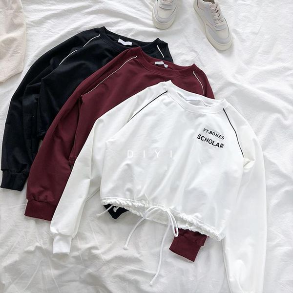 autumn t shirts women long sleeve letter embroidery loose simple short t shirt harajuku korean casual tshirt white crop top
autumn t shirts women long sleeve letter embroidery loose simple short t shirt harajuku korean casual tshirt white crop top