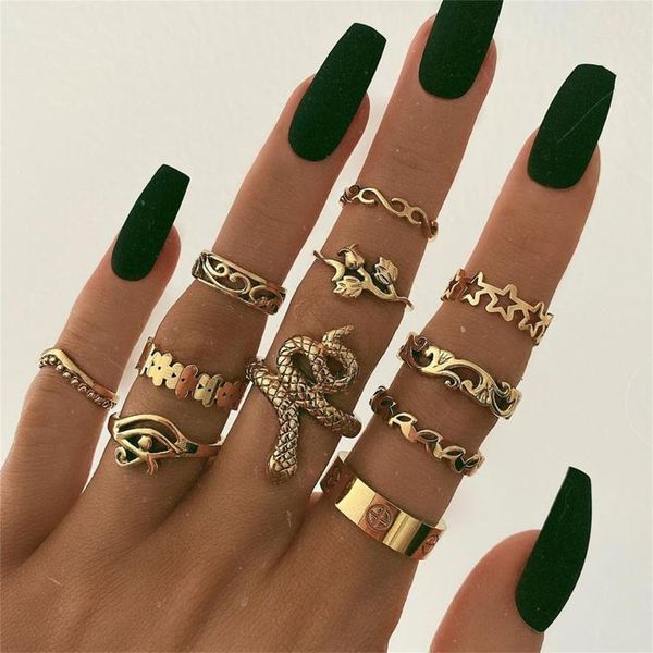 11pcs/set trendy golden color round hollow set for women metal geometry circular punk charm joint ring fashion jewelry, Slivery;black
11pcs/set trendy golden color round hollow set for women metal geometry circular punk charm joint ring fashion jewelry, Slivery;black