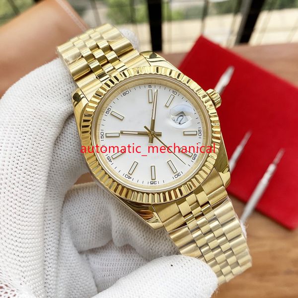 2022 new multicolor dial mens watch gold band 41mm 126334 stainless steel jubilee automatic mechanical 904l sapphire luxury wristwatches ar3, Slivery;brown
2022 new multicolor dial mens watch gold band 41mm 126334 stainless steel jubilee automatic mechanical 904l sapphire luxury wristwatches ar3, Slivery;brown