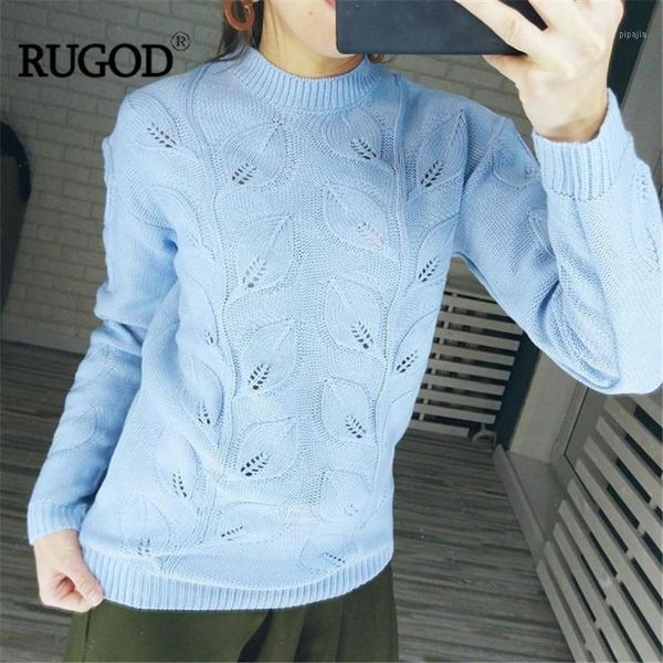 rugod 2020 elegant leaves pattern crochet sweater women autumn winter warm knitted pullover female sweaters besueter mujer1, White;black
rugod 2020 elegant leaves pattern crochet sweater women autumn winter warm knitted pullover female sweaters besueter mujer1, White;black