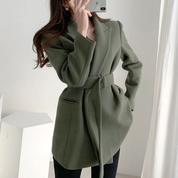 alien kitty women coats french casual warm belt solid female office lady autumn retro oversize loose woolen chic coatx1020, Black
alien kitty women coats french casual warm belt solid female office lady autumn retro oversize loose woolen chic coatx1020, Black