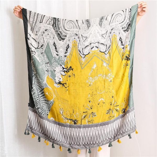 intellectual retro cotton and linen feel scarf women autumn and winter all-match navy blue cashew flower long shawl dual-use1, Blue;gray
intellectual retro cotton and linen feel scarf women autumn and winter all-match navy blue cashew flower long shawl dual-use1, Blue;gray