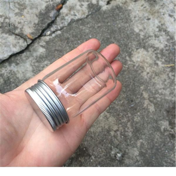 47*70*34mm 80ml glass bottles sile ser aluminium cap empty jars glass transparent clear bottles vials containe jllifc
47*70*34mm 80ml glass bottles sile ser aluminium cap empty jars glass transparent clear bottles vials containe jllifc