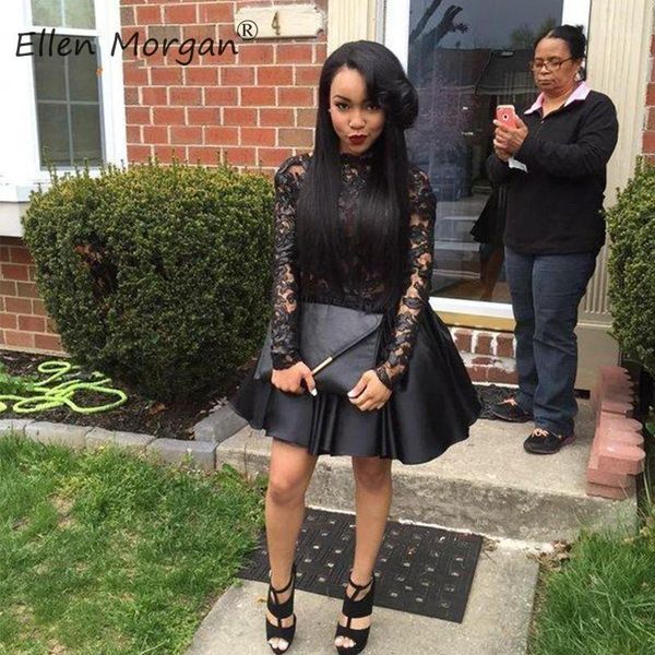 african black girls homecoming dresses elegant 2019 lace satin long sleeves short mini see through backless cocktail party gowns1, White;black
african black girls homecoming dresses elegant 2019 lace satin long sleeves short mini see through backless cocktail party gowns1, White;black