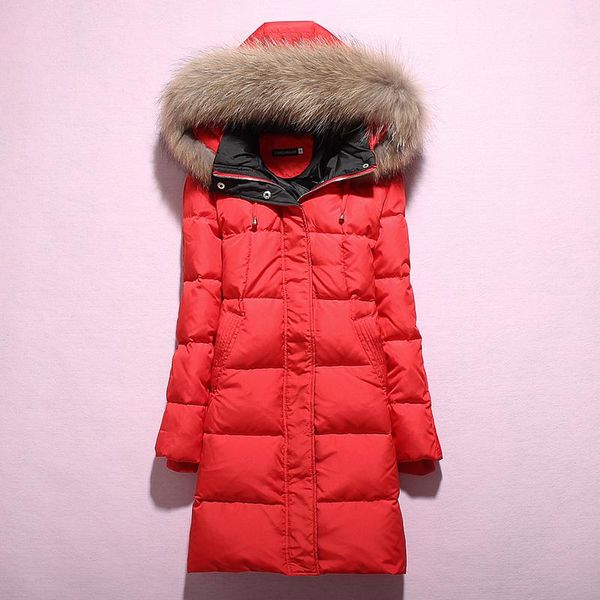 women's down & parkas long jacket hooded autumn winter coat women racoon fur collar jackets 2021 doudoune femme kj1020, Black
women's down & parkas long jacket hooded autumn winter coat women racoon fur collar jackets 2021 doudoune femme kj1020, Black
