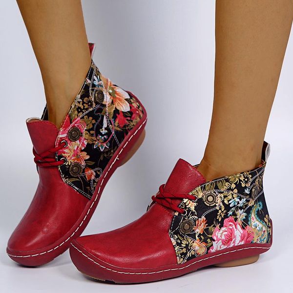2020 women leather ankle boots casual lace up winter boots comfortable soft rubber solid flat shoes plus size female 2020, Black
2020 women leather ankle boots casual lace up winter boots comfortable soft rubber solid flat shoes plus size female 2020, Black