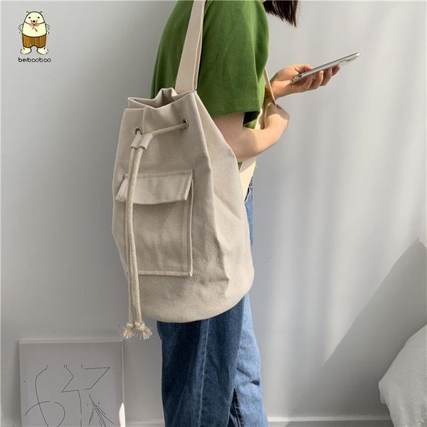 beibaobao solid color bag female 2020 new fashion soft surface wild one-shoulder diagonal canvas bucket bag dames tas zwart
beibaobao solid color bag female 2020 new fashion soft surface wild one-shoulder diagonal canvas bucket bag dames tas zwart