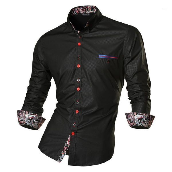jeansian men's fashion dress casual shirts button down long sleeve slim fit designer z027 black21, White;black
jeansian men's fashion dress casual shirts button down long sleeve slim fit designer z027 black21, White;black
