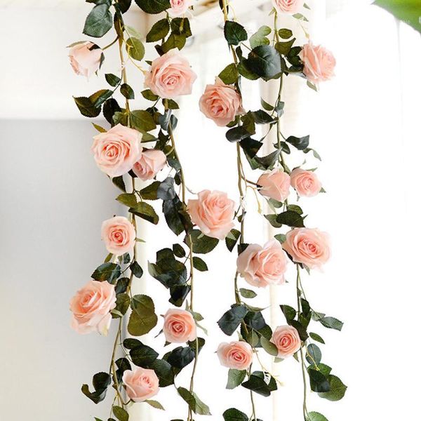 decorative flowers & wreaths 1.8m 3 colors artifical australia rose vine rattan silk fake for wedding decoration party home garden decor1
decorative flowers & wreaths 1.8m 3 colors artifical australia rose vine rattan silk fake for wedding decoration party home garden decor1