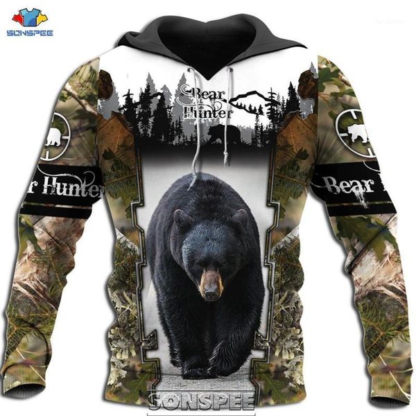 men's hoodies & sweatshirts sonspee 2021 animal bear hunting 3d print men's camouflage hoodie casual hip hop men women coat pullov, Black
men's hoodies & sweatshirts sonspee 2021 animal bear hunting 3d print men's camouflage hoodie casual hip hop men women coat pullov, Black