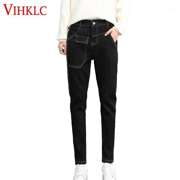 women's jeans winter pants women denim solid warm thicken plus velvet pencil trousers casual clothing h7041, Blue
women's jeans winter pants women denim solid warm thicken plus velvet pencil trousers casual clothing h7041, Blue