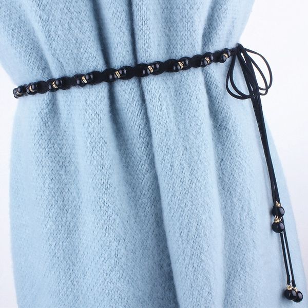 sweet fashion rhinestone pearl chain women's decorative belt a dress with korean tassel and long waist rope, Black;brown
sweet fashion rhinestone pearl chain women's decorative belt a dress with korean tassel and long waist rope, Black;brown