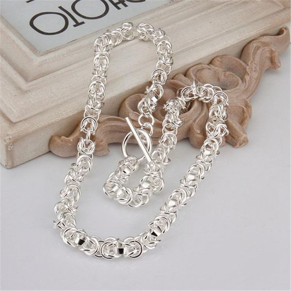 wholesale men women wedding party silver color fine charm to chain necklace fashion jewelry n060 h bbyinl
wholesale men women wedding party silver color fine charm to chain necklace fashion jewelry n060 h bbyinl