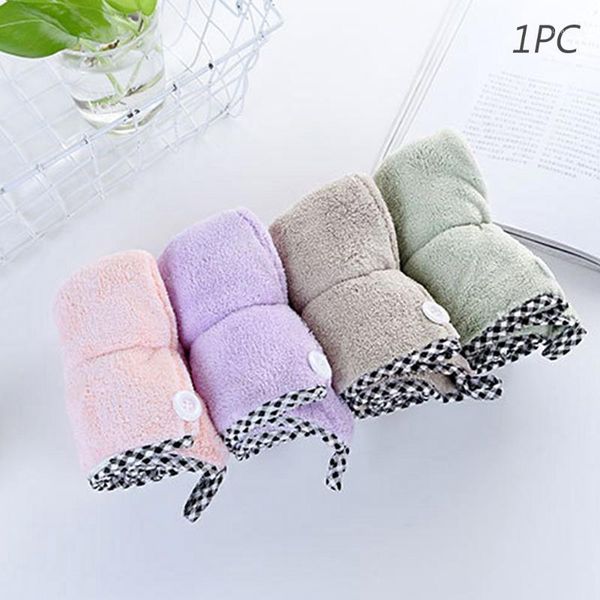 hair drying towel with button women home bathroom soft wrapped microfiber shower cap water absorbent travel salon1
hair drying towel with button women home bathroom soft wrapped microfiber shower cap water absorbent travel salon1